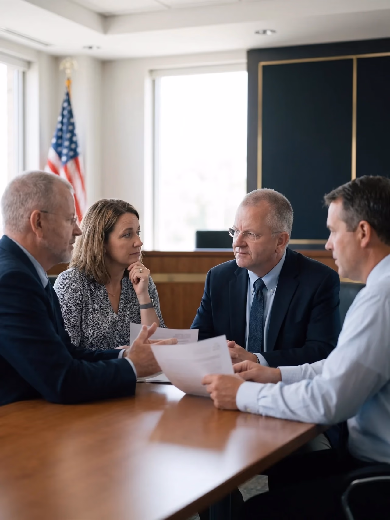 Public administration leader coaching session