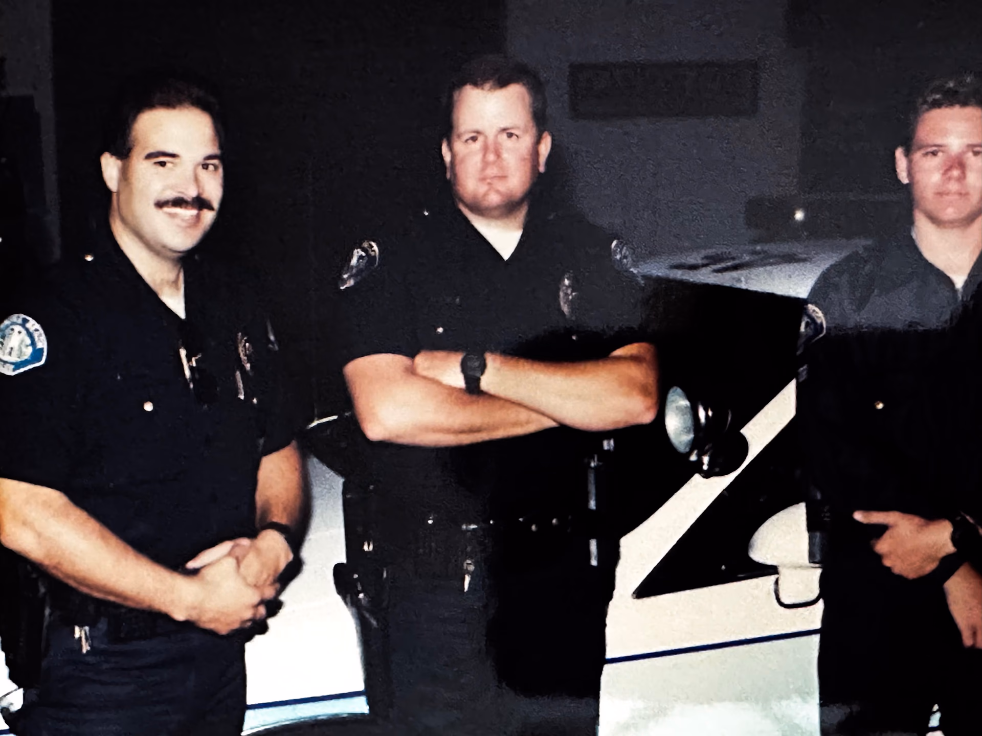 Archive photo of Thatcher Lewis founder Jon Fehlman from his police career